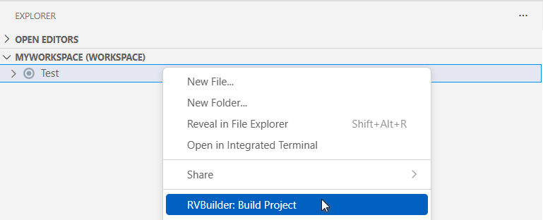 project build 2