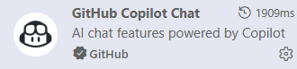 GitHub Copilot Chat extension
