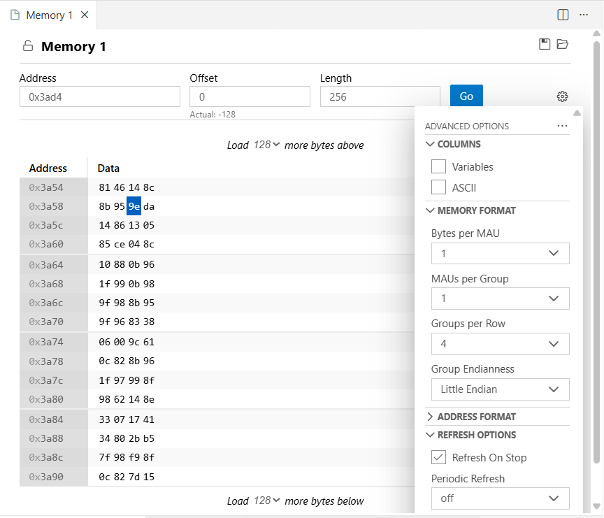 Memory Inspector